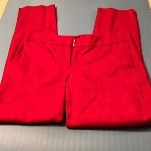 Talbots 2P signature red pants